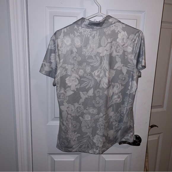 Nike Womens Dri-Fit UV Floral Polo - Picture 3 of 3